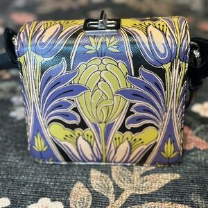 Prada Saffiano Tulip Print Shoulder Bag